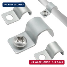 Heavy Duty Cable Wire Clips, 100 Pcs, 1/4 Inch | Zinc Plated Steel, Secure Wall picture
