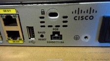 CISCO 1921 V05 Network Router 2x GBIT 2x EHWIC Integrated Services NO RACK EARS picture