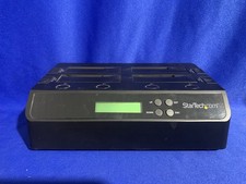 StarTech SATDOCK4U3RE Duplicator Dock 4 Bay USB 3.0 eSATA HDD - Untested - Read picture