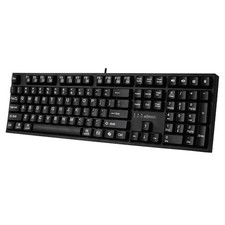 Adesso AKB-670UB MULTI O/S W-COPILOT AI HOTKEY USB BLACK MECHANCICAL KEYBOARD picture