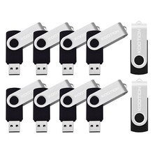 Kootion 10Pack 3.0 32GB Metal Swivel Anti-skid Style Flash Drive Memory Stick US picture