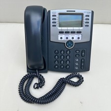 Cisco SPA509G 12 Line w/ Display  IP Phone PoE & PC Port -USED- No Power Cord picture