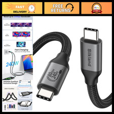 80Gbps USB4 Thunderbolt 5 Cable 3.3FT - High-Speed 120Gbps Bandwidth, 240W Power picture