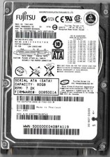 Fujitsu MHW2080BJ G2 80GB Sata Hard Drive P/N: CA06855-B30500DL F/W:0085001A picture