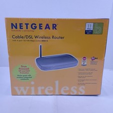 Netgear Cable/DSL Wireless Router with 4-Port 10/100 Mbps Switch MR814 NIB picture