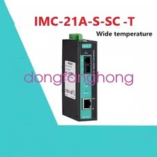 MOXA IMC-21A-S-SC-T Optical Fiber Converter Wide temperature FedEx or DHL or UPS picture