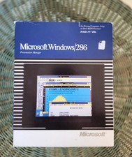 Vtg 1988 Microsoft Windows 286 Presentation Manager 3.5 Disks Version 2.1  READ picture