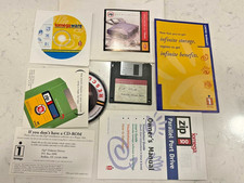Vintage 1998 Iomega Zip 100 Parallel Drive Manual IomegaWareCD Norton Rescue UNT picture