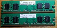 512 MB [2X256 MB] PC2-3200U Samsung DIMM 400 MHz DDR2 Unbuffered RAM for desktop picture
