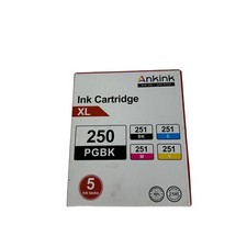 Ankink INK -Compatible 250 251 Ink Cartridges for Canon 250 XL picture