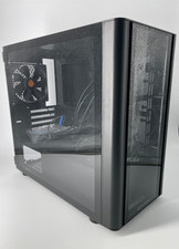 Thermaltake V150 TG Micro ATX PC Case Black Tempered Glass Gaming with Glass* picture