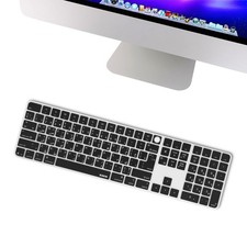 XSKN Arabic Keyboard Cover for 2024 iMac Magic Keyboard and Numeric A3119 M4 picture