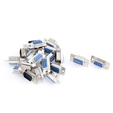 20 Pcs RS232 9 Pin Serial Male and Female DB Connector Soldering picture