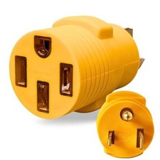 NEMA 6-50P to 14-50R EV Charger Adapter for 50A 250V 3-Prong Welder Outlet picture
