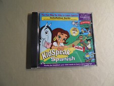 Kidspeak Spanish (Used PC CD-Rom) Free Domestic Shipping picture