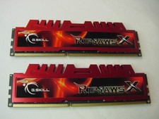 COMPUTER MEMORY - 8GB(4GBx2) G. SKILL RIPJAWS DDR3 1.5V XMP F3-12800CL9D-8GBXL picture
