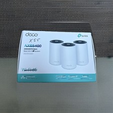 TP-LINK Deco X55 AX3000 Wi-Fi 6 Mesh Router System 3-Pack Dual-Band White picture