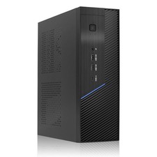 UX07 Compact SFF PC Case for M‑ATX / ITX Motherboard & Small 1U PSU, USB3.0 picture