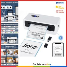Thermal Label Printer 4x6 Bluetooth USB 203 DPI 152mm/s for Shipping Labels picture