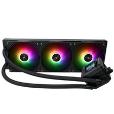 FW 360 SE ARGB Black-AIO CPU Liquid Cooler,IPS LCD Screen with 320x240 Resolutio picture