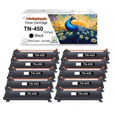 10PK New Hi-Yield Toner For Brother TN450 TN420 HL2270 2280 DCP7060 7065 MFC7360 picture