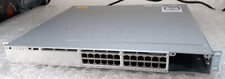 Cisco Catalyst 3850 24 PoE+ WS-C3850-24P-L V08 Gigabit Switch w/ 2x 350w + Ears picture