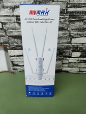 **BRAND NEW** MyMax Dual-Band AC1200 High Power Outdoor WiFi Range Extender picture