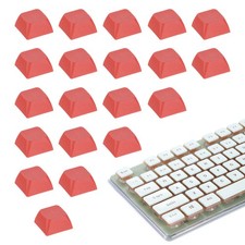 20Pcs XDA Profile Keycap Set PBT Mechanical Numeric Keypads, Red picture