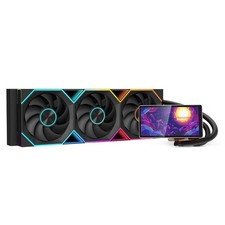 Jungle Leopard Pro Flow 360 Aio Liquid Cpu Cooler Lcd Screen Argb Fans 360mm picture