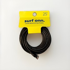 New Surf onn. cat 6 ethernet networking cable 25ft (7.6m) RJ45 Connectors 1 Gbps picture