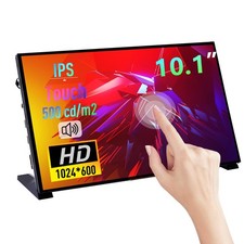 GeeekPi 10.1 Inch Capacitive Touchscreen Display, 1024x600 IPS LCD with Dual-... picture
