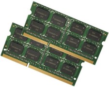 Micron 2GB (2 x 1GB) DDR3 1066 DIMM PC3-8500S MTBJSF12864HY Laptop RAM picture