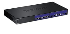 TRENDnet 12-Port 10G Web Smart Switch, Model: TEG-40128, Used Condition. picture