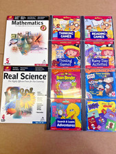 educational adventure cd roms Lot Of 10 Windows Madeline Arthur Big Bird Reading picture