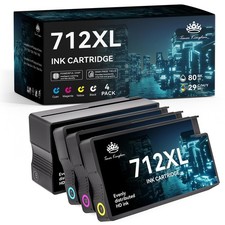 Toner Kingdom 712XL Ink Cartridges Compatible Replacement HP 712XL 712 Ink picture