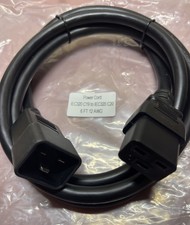 Lot Of 15 Power Cord IEC320 C19 to IEC320 C20 6FT 12AWG Heavy Duty NEW NeverUsed picture