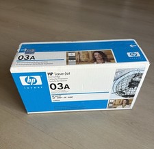 Genuine HP 03A Black Toner Print Cartridge C3903A - Factory Sealed Box picture