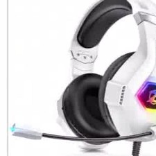 Ozeino 7.1 Wired Gaming Headset White New Sealed picture