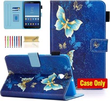 PU Leather Case for Samsung Galaxy Tab A 8.0 2018, with Stand and Card Slots picture