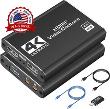 Tarjeta de captura HDMI 4K para transmisión Full HD 1080P 60FPS Fácil de usar US picture