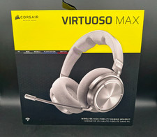 Corsair Virtuoso MAX Wireless Gaming Headset, PC, Mac, PS5/PS4 Black - LIKE NEW picture