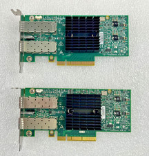 PAIR OF 2 MELLANOX CONNECTX-3 10Gb DUAL PORT SFP+ PCI ADAPTOR  00D9692- SET OF 2 picture