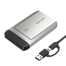 2-Bay Hard Drives Enclosure 20Gbps USB-C to M.2 SSD Enclosure Offline Clone 8TB picture