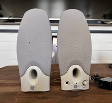JBL Pro Compaq Corporation Vtg Retro Computer Speakers 387767-001 Tested/Working picture