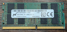 MICRON 16GB 2RX8 DDR4 2666MHz PC4-21300 SODIMM LAPTOP MEM MTA16ATF2G64HZ-2G6E1 picture