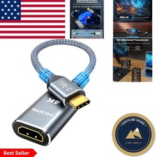 High-Speed 4K HDMI Adapter for All USB-C Devices - Perfect for Home Theater picture