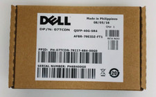 Lot (9)Dell EMC QSFP-40G-SR4 07TCDN QSFP+ 40GbE 850nm Optical Transceiver Module picture