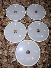 IBook Mac OS X Install Discs One And Two, Software Restore One, Two And Three picture