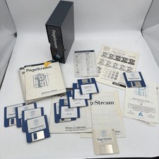 PageStream 2.x Lot Commodore Amiga Boxed DTP Software Manuals Fonts Disks Tested picture