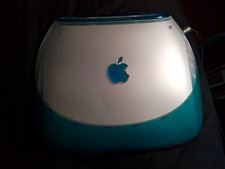 Apple iBook 12in Blue/White PowerPC G3 300MHz 320MB 5.59GB HDD OS X picture